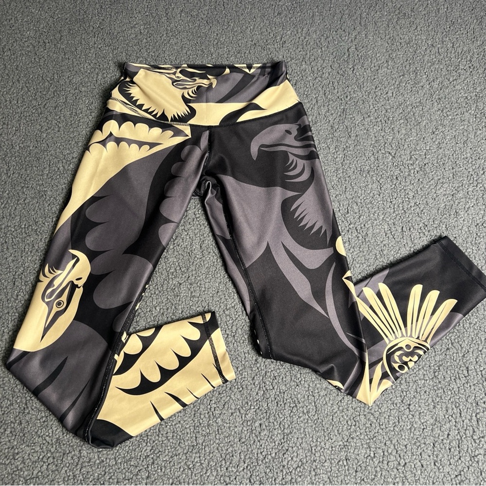 NoMiNoU Leggings Eagle Athleisure Sporty  Yoga Pants XS